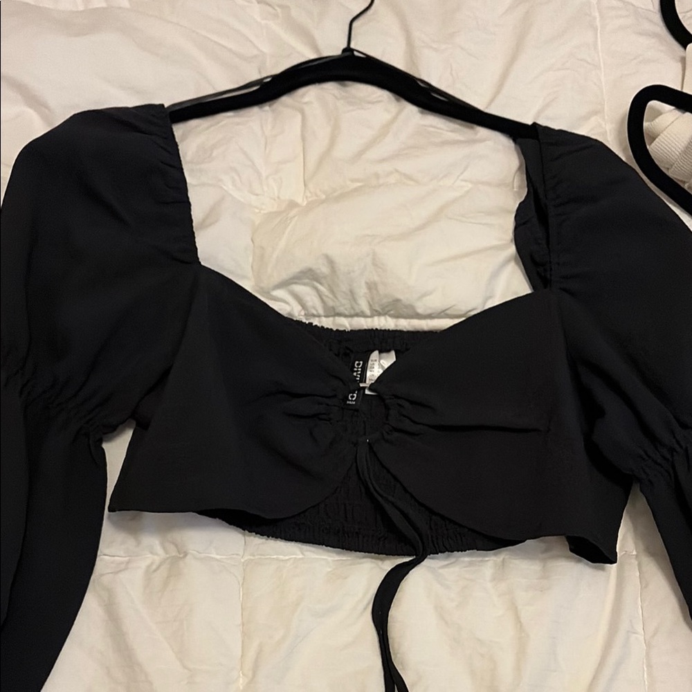 Elegant Black Women's Top